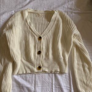 URBAN OUTFITTERS BUTTON UP SWEATER